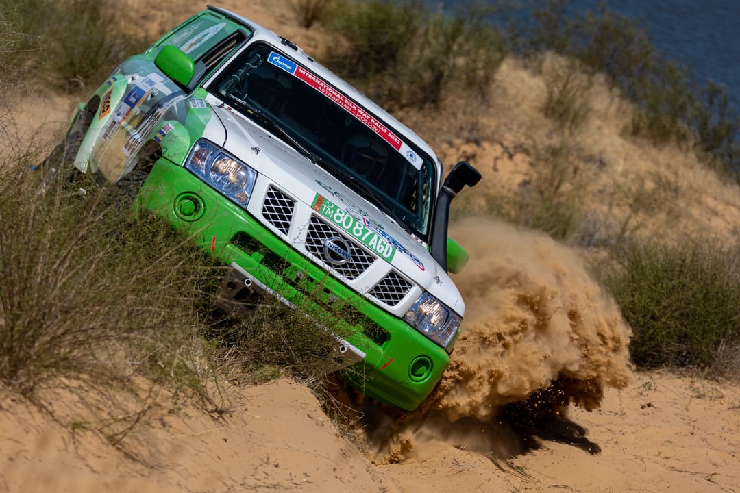 The crew of Merdan Toylyev won the fifth stage of the “Silk Road” in the standings of SUVs