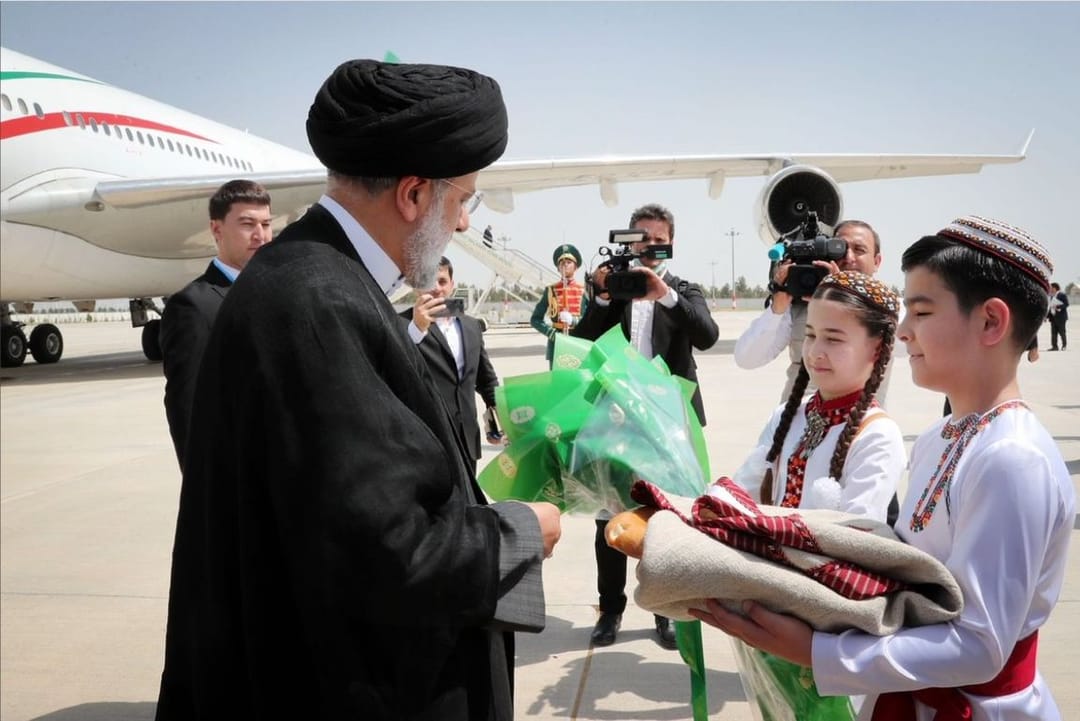 Президент Ирана прибыл в Ашхабад на VI Каспийский саммит