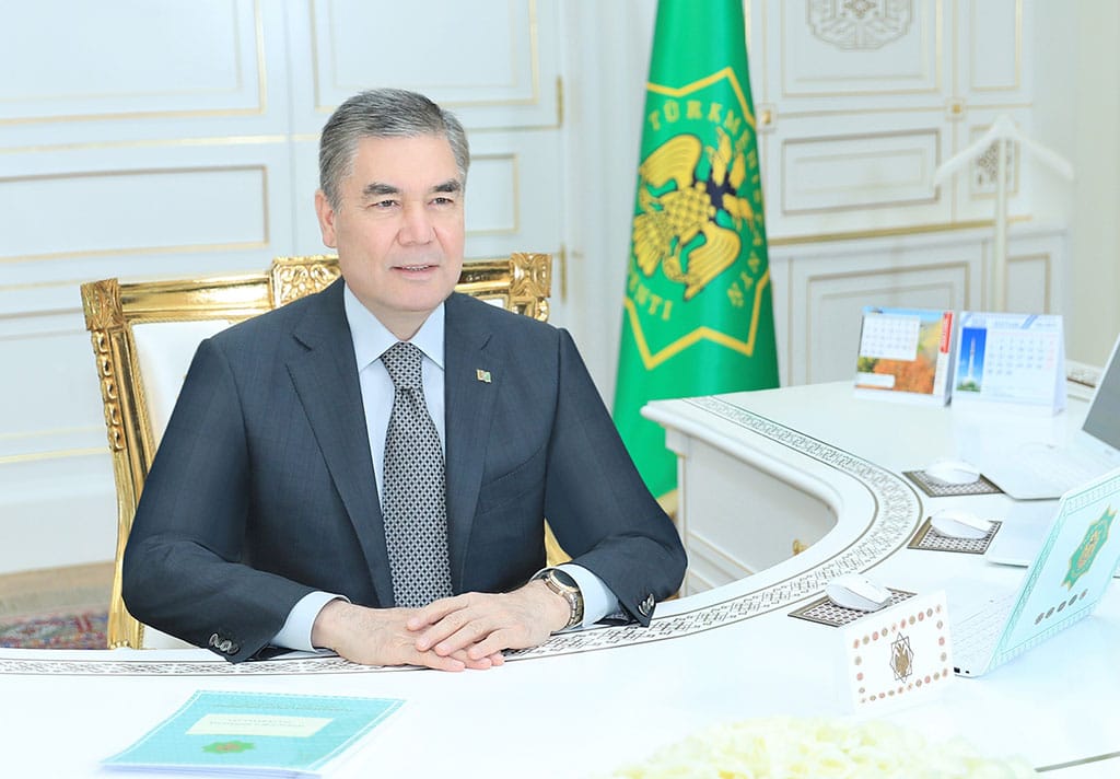 Президент Туркменистана провёл рабочее видеосовещание