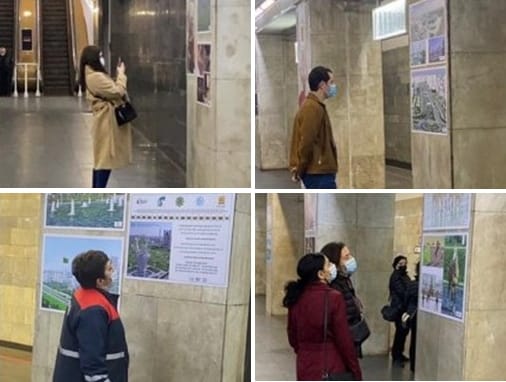 Photo exhibition about Turkmenistan opened in Yerevan Metro