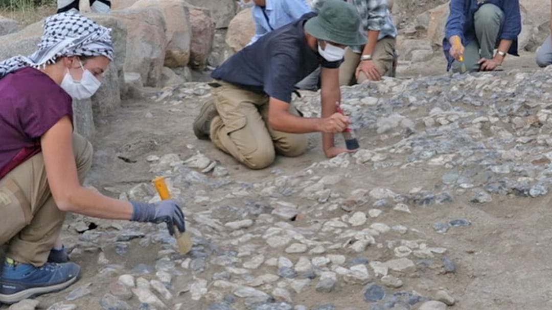 Археологи обнаружили мозаику возрастом 3,5 тысячи лет