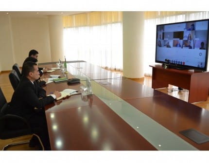 Онлайн-презентация МОМ о сотрудничестве на фоне пандемии COVID-19 состоялась в МИД Туркменистана