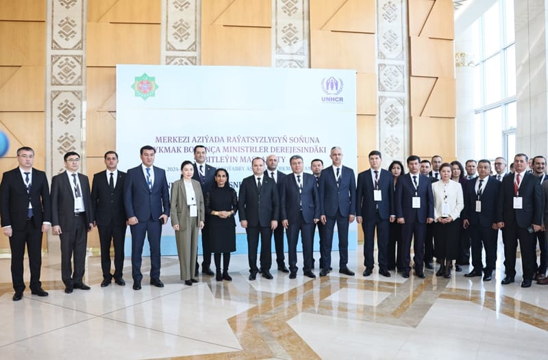 Aşgabatda Merkezi Aziýada raýatsyzlygy aradan aýyrmak boýunça ministrler derejesindäki sebitleýin maslahat geçirildi