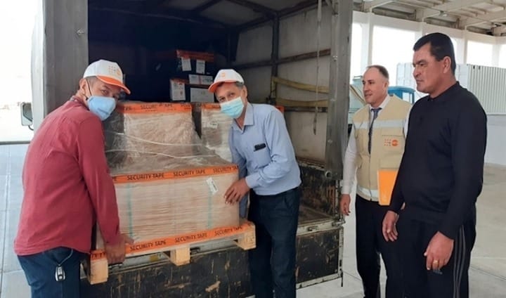 В Минздравмедпром Туркменистана поступило новое оборудование от ЮНФПА