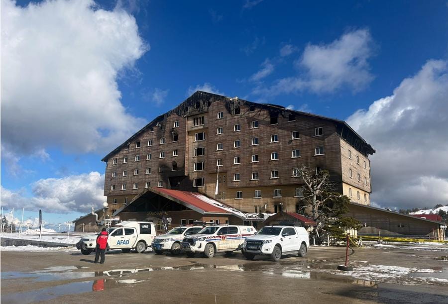 In Türkiye, 19 people were arrested due to a fire at a ski resort