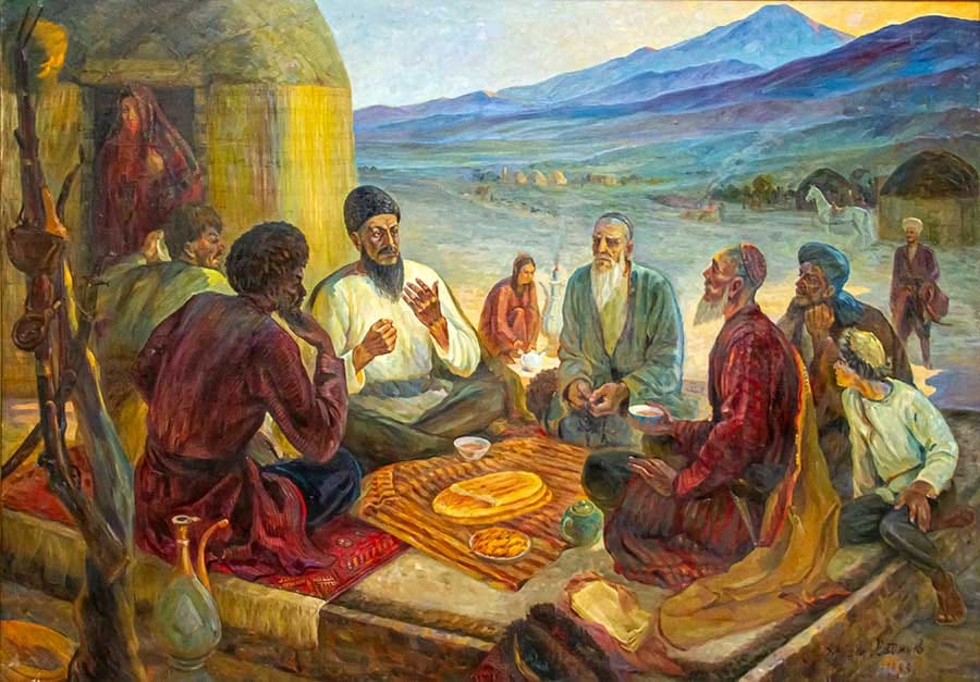 An art exhibition dedicated to the 300th anniversary of Magtymguly Fragi opened in Ashgabat