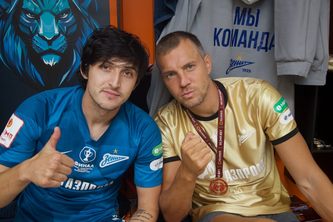 Сердар Азмун в составе «Зенита» стал обладателем Кубка России