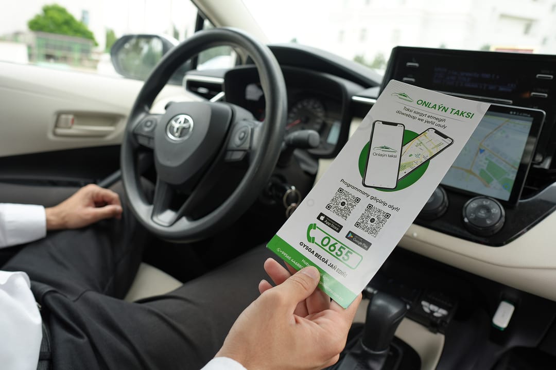 Разработана новая версия мобильного приложения Onlaýn taksi