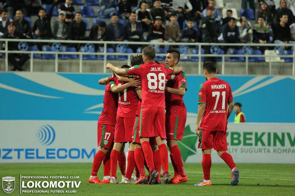Ташкентский «Локомотив» крупно обыграл «Андижан», Арсланмурад Аманов отметился голевой передачей