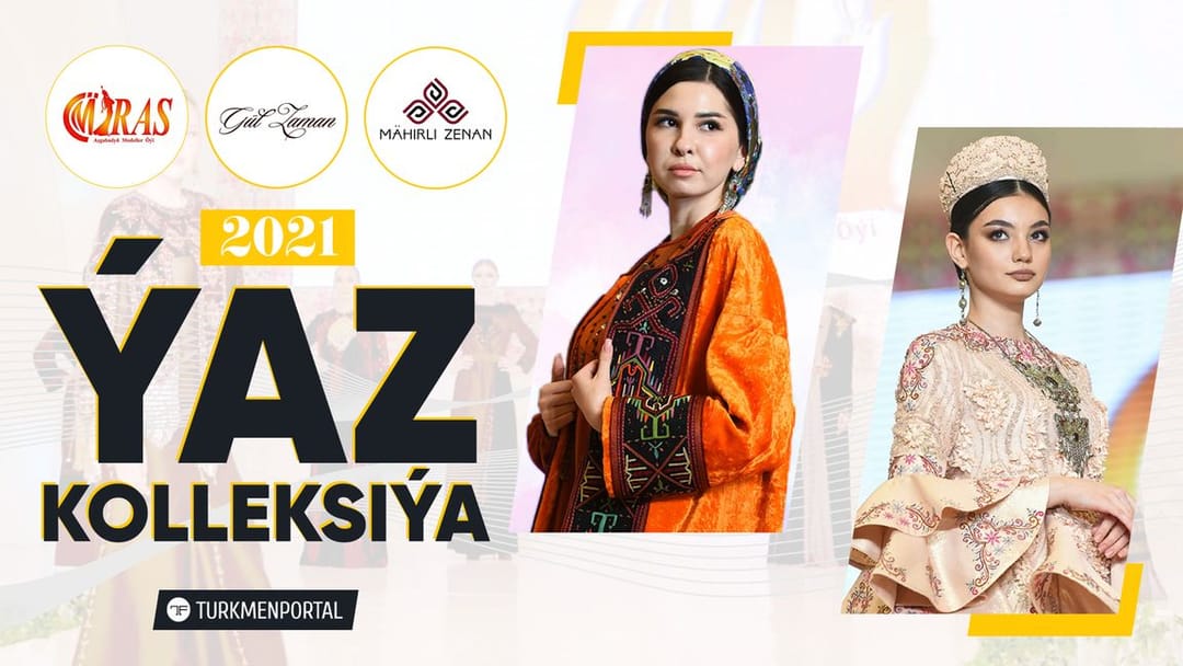 Bright fashion shows from the house of models "Miras", fashion houses "Mähirli zenan" and "Gül zaman"