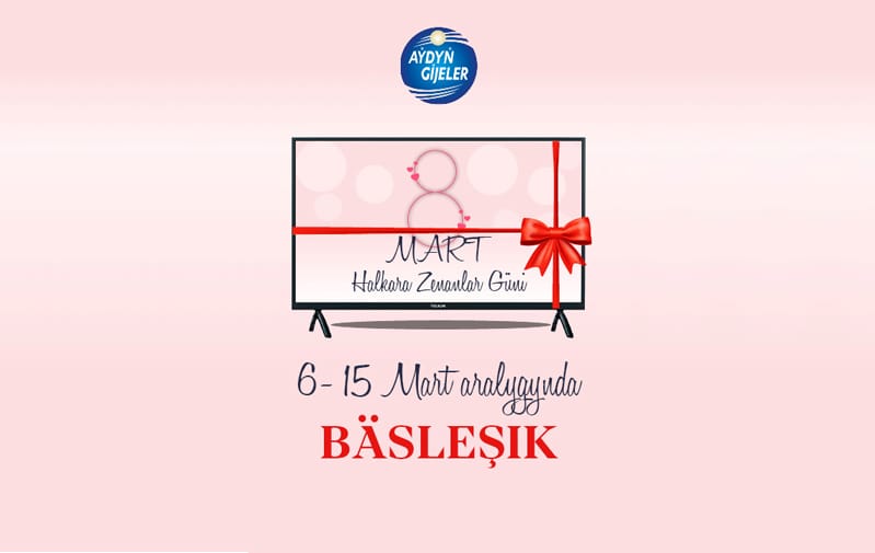 “Aýdyň gijeler” announces a contest in honor of 8th of March