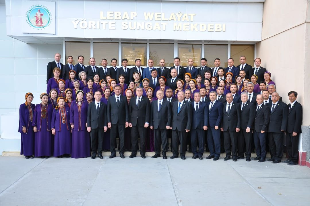 Полувековой юбилей отмечает Лебапская велаятская специальная школа искусств
