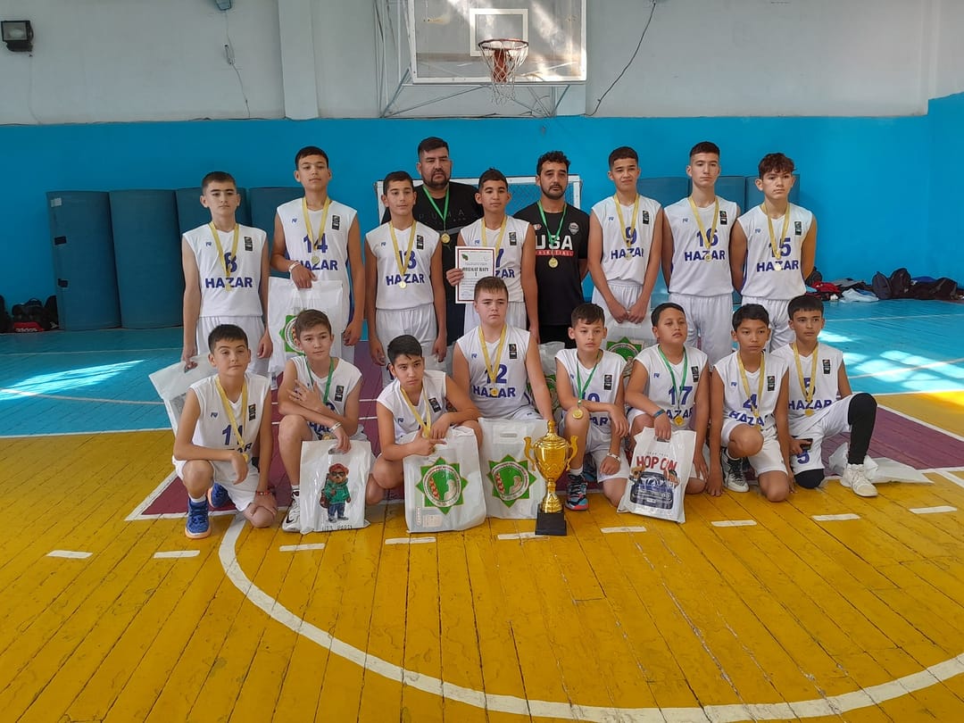 In Turkmenbashy, the basketball tournament in memory of Mereda Kurbanov and Anatoly Prokin ended