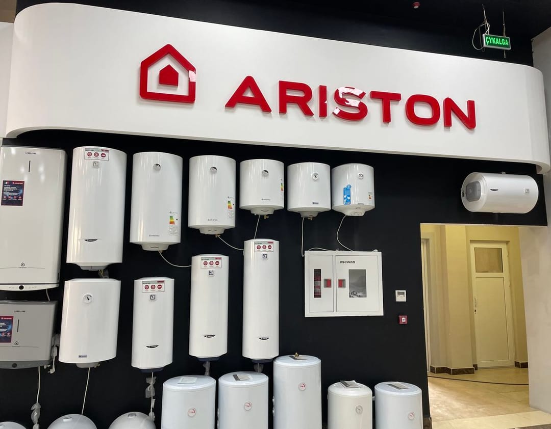 Representative of Ariston in Turkmenistan offers plumbing services