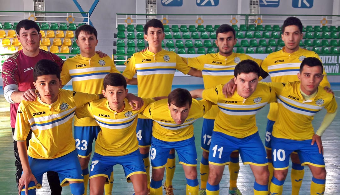 Команда «Талып спорт» впервые завоевала звание чемпиона Туркменистана по футзалу