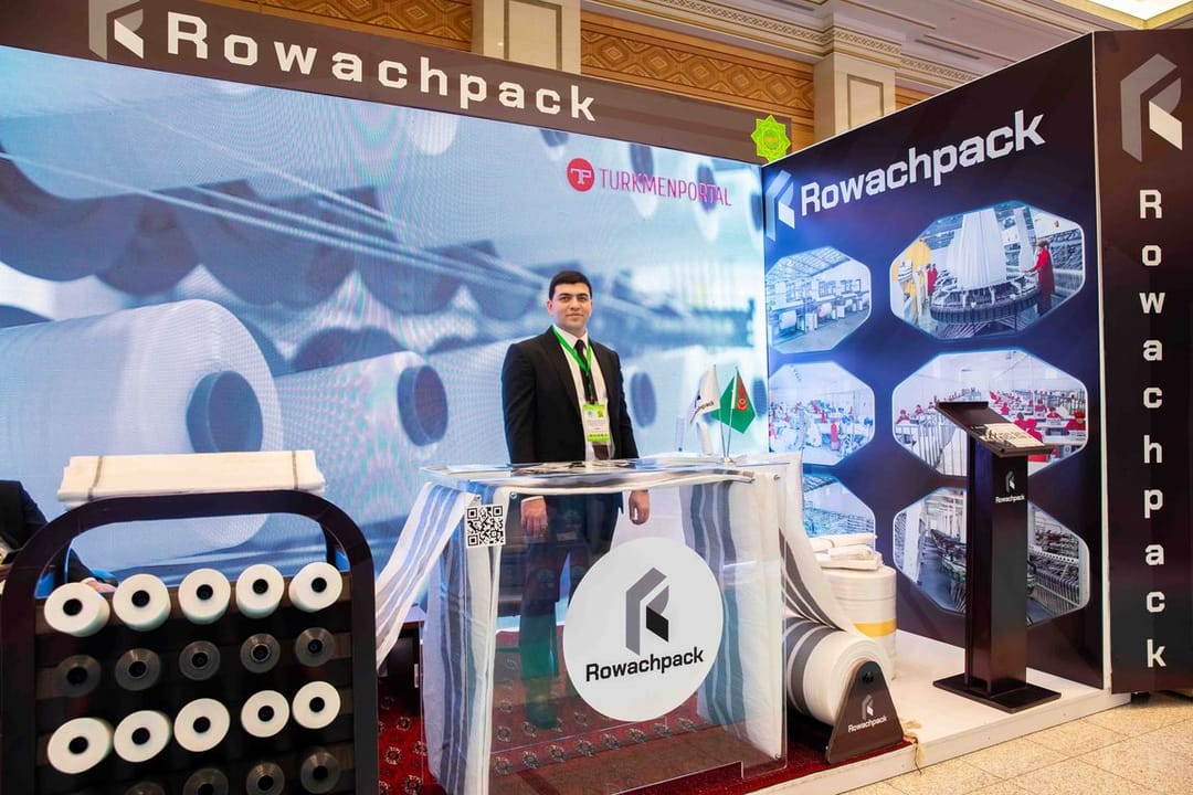 «Rowachlan Galkynysh» Aşgabatda geçýän sergide önümlerini tanyşdyrýar