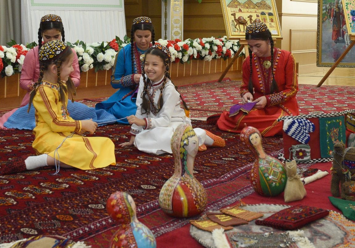 В Ашхабаде состоялось мероприятие, посвященное национальным играм туркмен