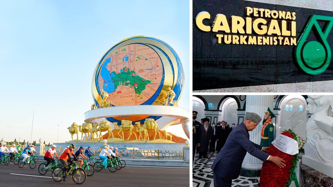 Traffic was restricted in Ashgabat, the Indian leader honored the memory of the first President of Turkmenistan, Petronas announced a vacancy in Turkmenistan and other news