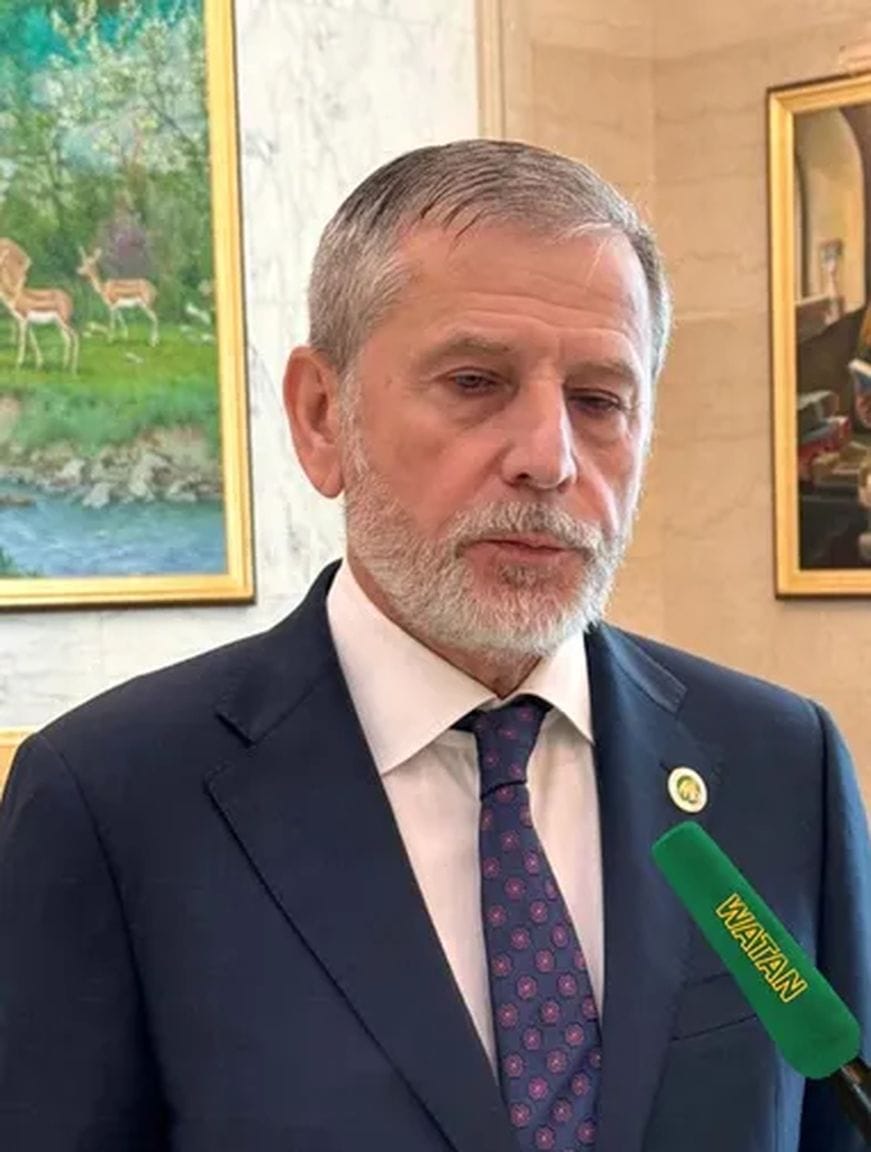 Serdar Berdimuhamedow russiýaly işewür Igor Bukatony kabul etdi