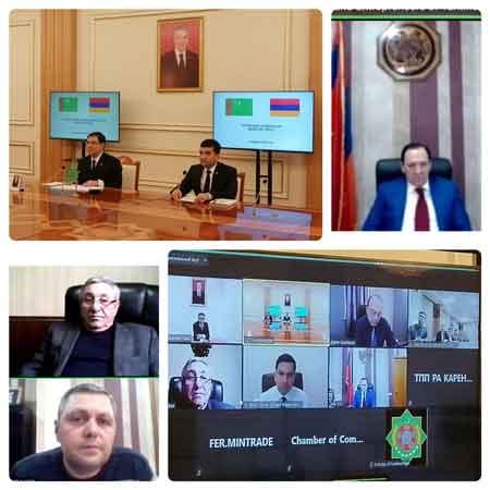 Туркменистан и Армения договорились о налаживании связей между деловыми кругами