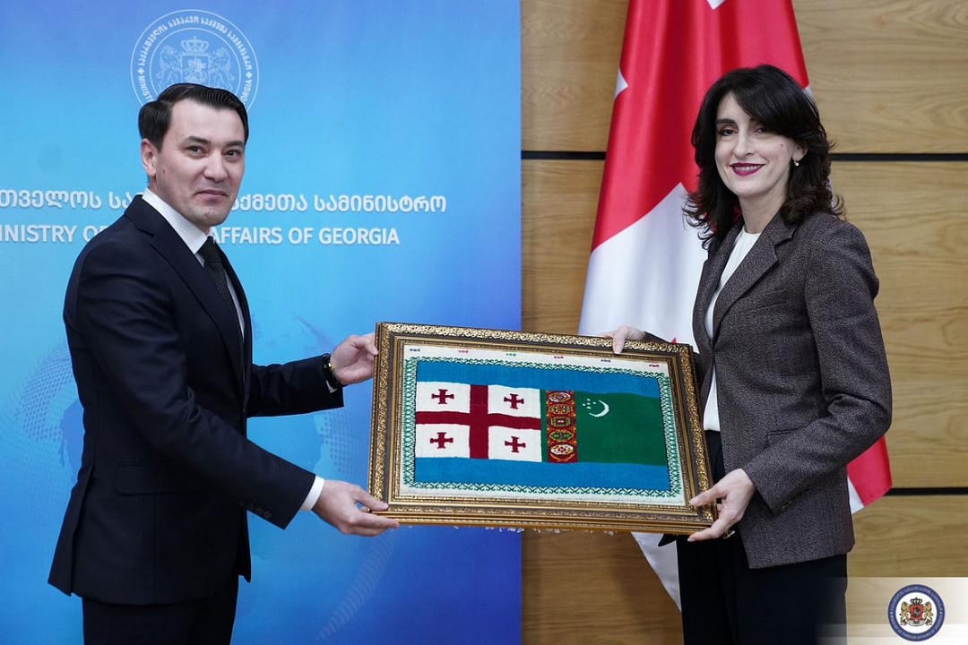 Turkmenistan Ambassador Discusses Cooperation Prospects with Georgian Foreign Minister