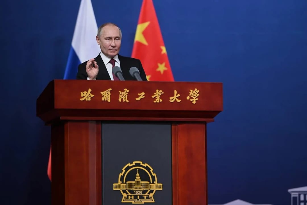 Putin dört günlük iş sapary bilen Hytaýa barar