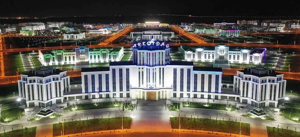 Arkadag was awarded an OSCE certificate on joining the project of climate-friendly cities