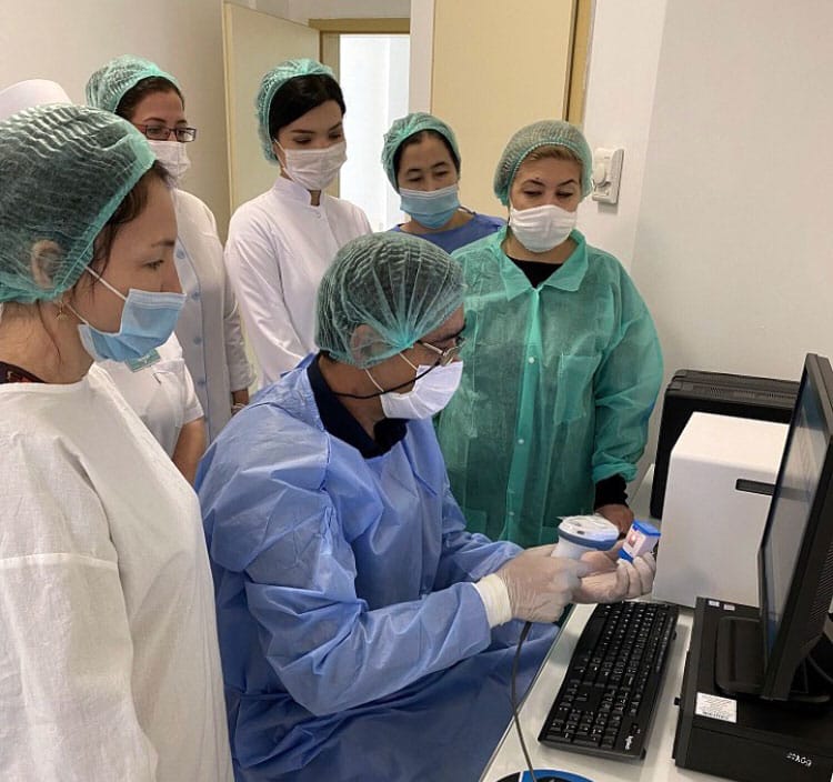 Training on the use of the “Cepheid GeneXpert” system in HIV testing conducted in Turkmenistan