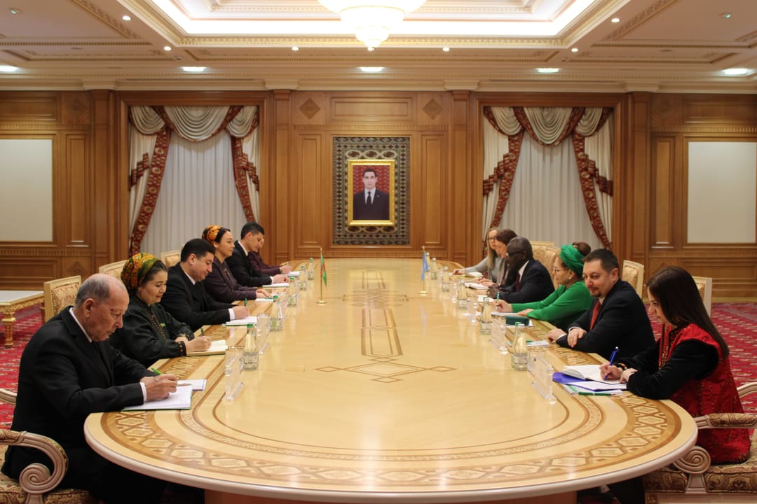 Председатель Меджлиса Туркменистана встретилась с представителями ООН по правам человека