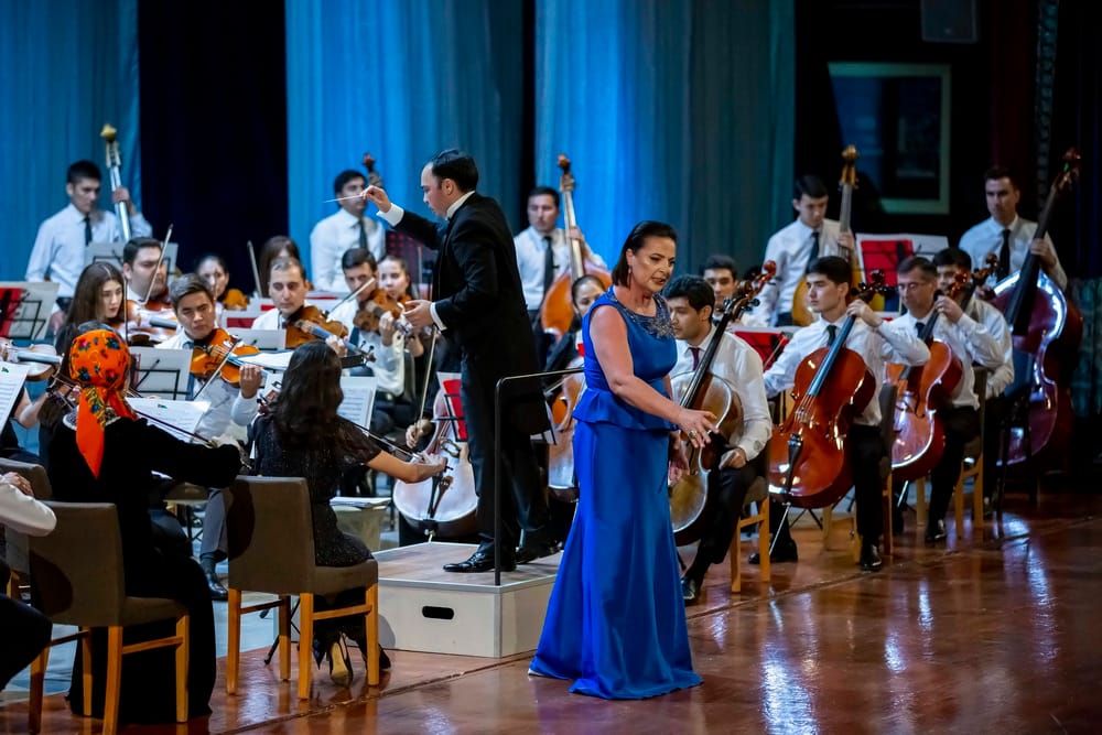 Ashgabat hosted a concert "VERDI" with the participation of an Italian singer