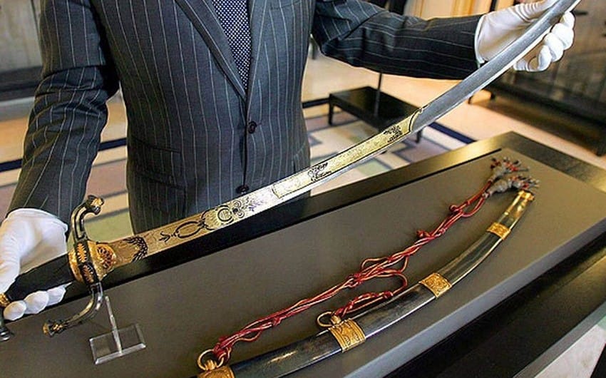 Fransiýada Napoleonyň gylyjy satuwa çykarylar