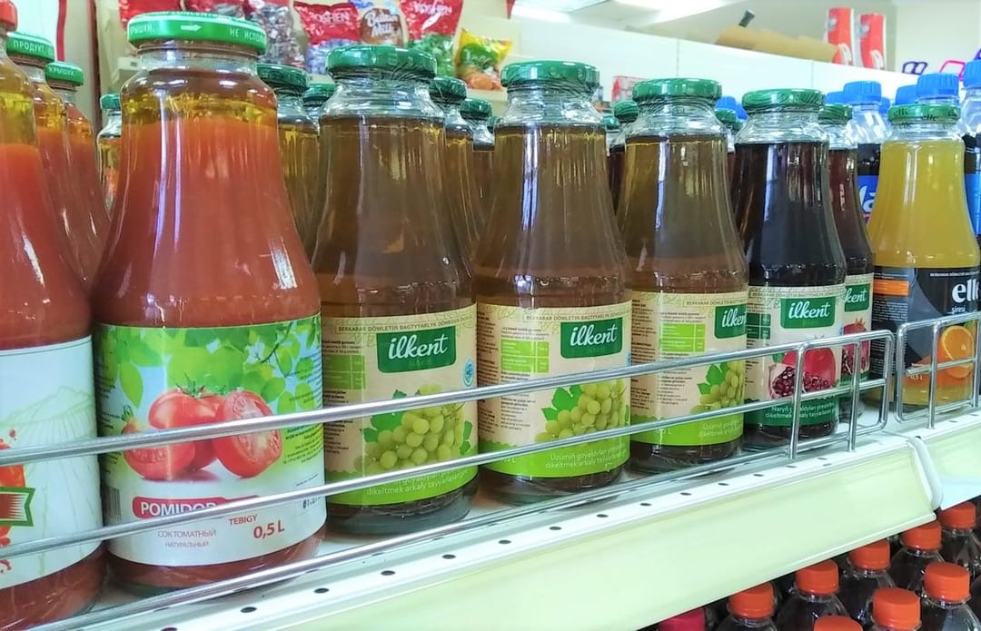 Juices and drinks Sada suw continue to win the Turkmen market
