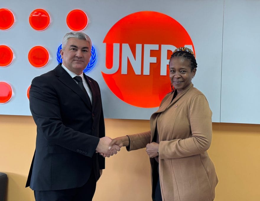 The Ambassador of Turkmenistan met with the new UNFPA Country Director in Astana