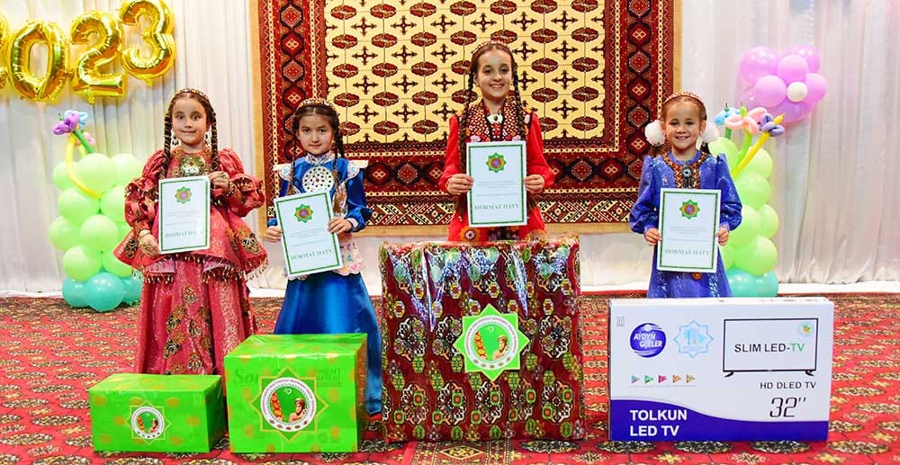 «Iň eýjejik gyzjagaz — 2023» bäsleşigiň jemi jemlenildi