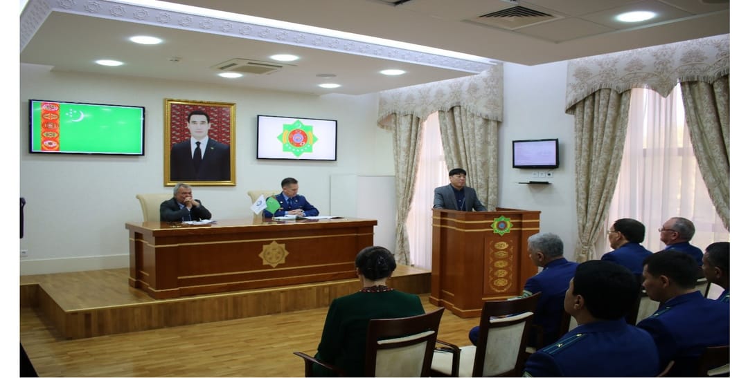 Ygtyýarly ykdysady operator maksatnamasy boýunça okuw maslahaty geçirildi