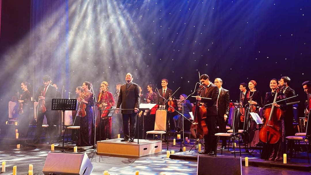 Молодёжный камерный оркестр Туркменистана отметил свой 15-летний юбилей 