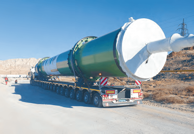 Компания «Beýik Ýüpek Ýoly» осуществила перевозку крупногабаритного груза из Германии