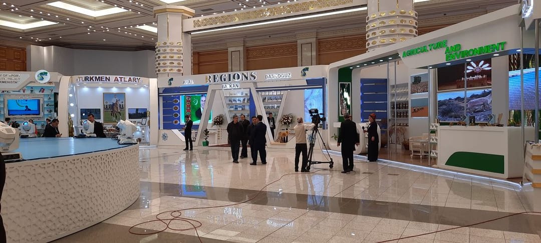 Türkmenistanyň Bitaraplyk baýramçylygyna bagyşlanan halkara serginiň geçiş tertibi