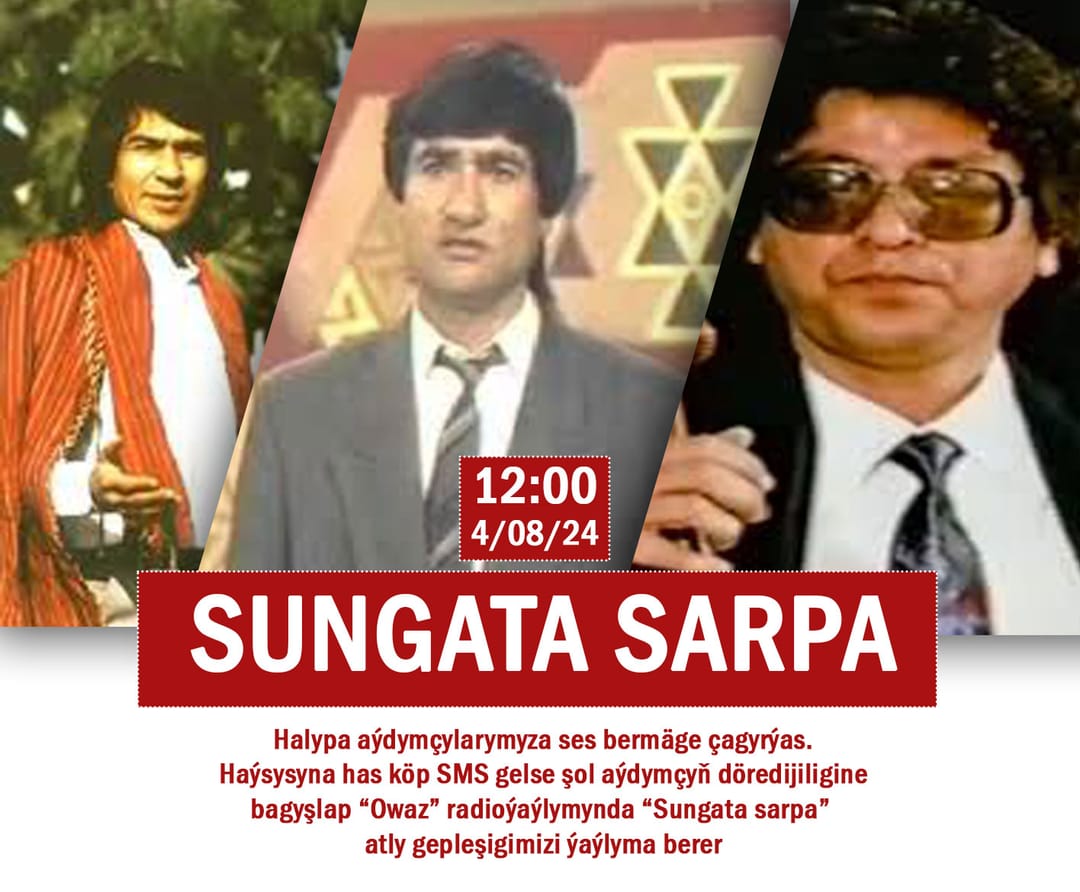 Ussat halypalardan söz açýan gepleşikler üçin ses berilşik yglan edildi