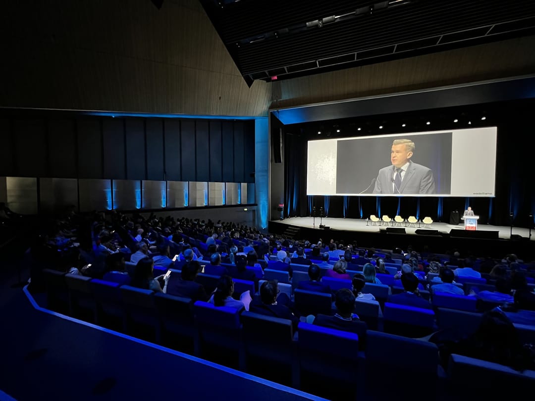 The delegation of Turkmenistan participated in the annual WADA symposium in Lausanne