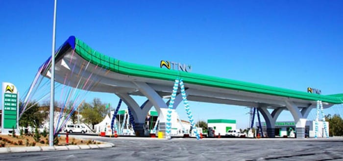 Lebap welaýatynda täze ýangyç guýujy beketleriň ikisiniň düýbi tutuldy