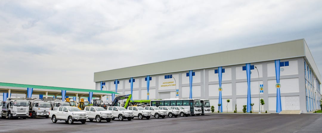 The opening of the Bagtyýarlyk water treatment plant took place in Ashgabat