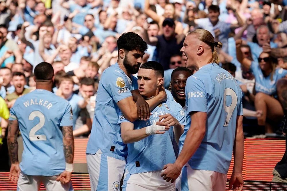 İngiltere Premier Lig'de Manchester City şampiyon oldu