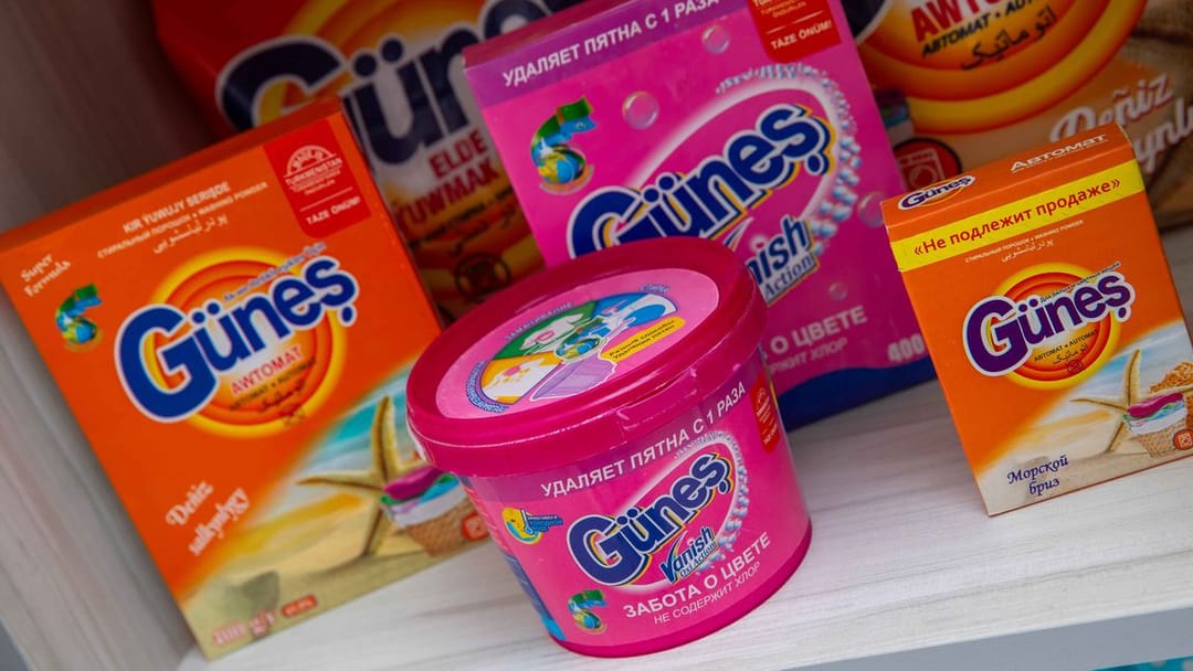 «Türkmen Berk–Metalyň» «Güneş» hojalyk himiýa önümleri