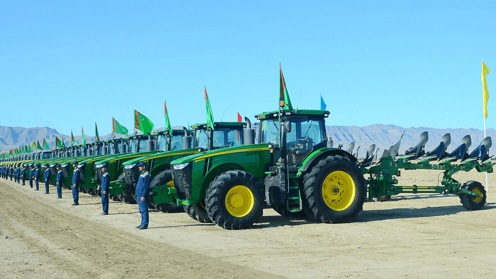 Türkmenistanda güýzlük bugdaý ekişi tamamlandy