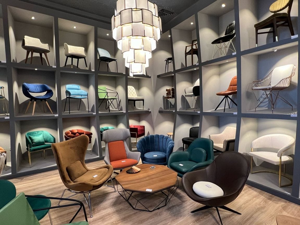 Essa Maison store in Ashgabat received a new collection of stylish armchairs and chairs