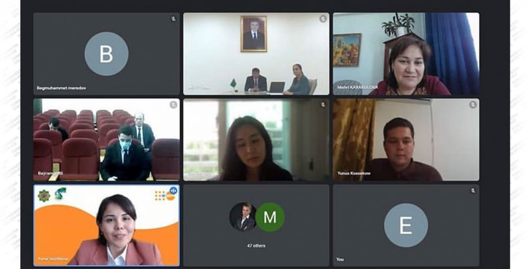 Türkmenistanda Halkara ýaşlar güni mynasybetli onlaýn seminar geçirildi