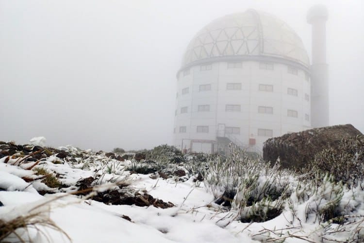South Africa hit by heavy snow for the first time in 40 years