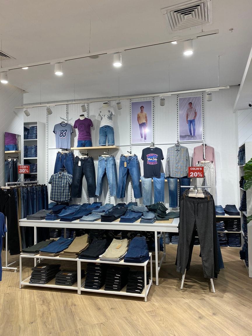 В магазине "Colin's" в Ашхабаде объявлены праздничные скидки