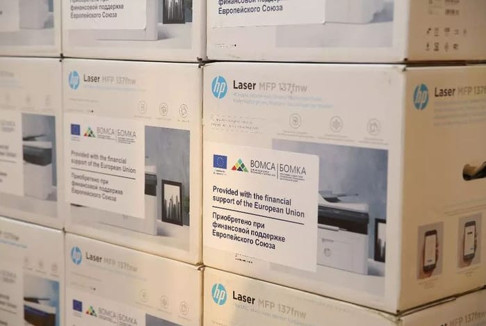 The BOMCA10 program transferred technical equipment to a number of departments of Turkmenistan